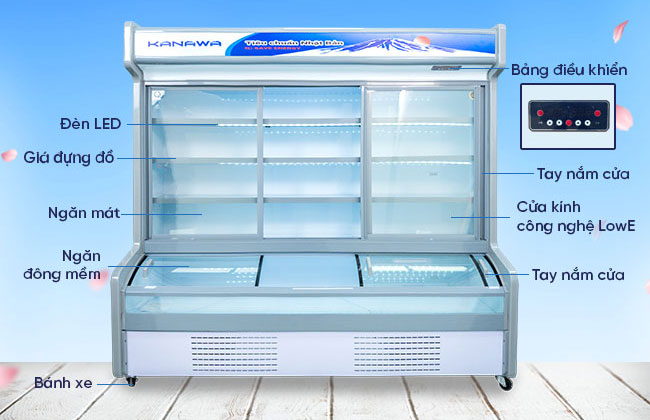 Tủ mát 2 chế độ