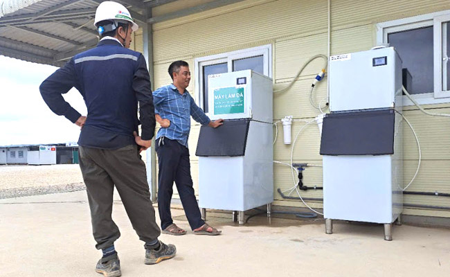 Vị trí đặt máy làm đá viên công nghiệp ở đâu là chuẩn?