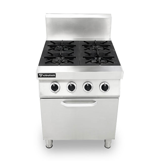 Bếp Âu 4 họng mặt gas có lò vi sóng