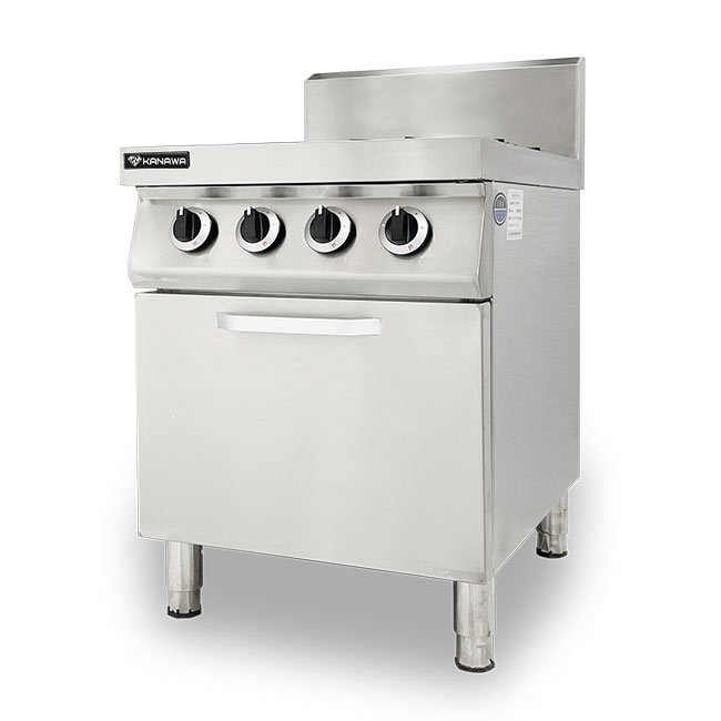 Bếp Âu 4 họng mặt gas có lò vi sóng