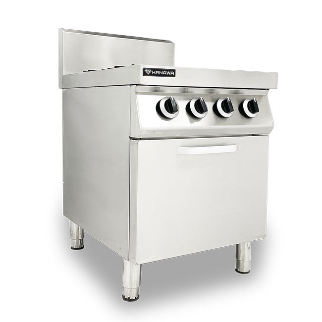 Bếp Âu 4 họng mặt gas có lò vi sóng