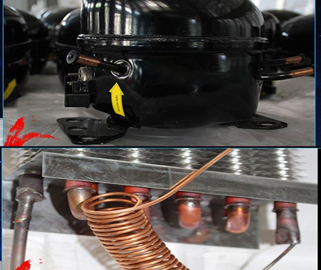 Ống đồng chạm vào các linh kiện/chi tiết khác