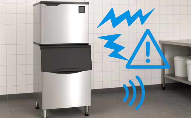 Nguyên nhân và Cách xử lý hiệu quả khi máy làm đá viên kêu to