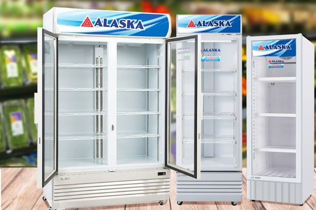 Tủ mát Alaska giá hạt dẻ