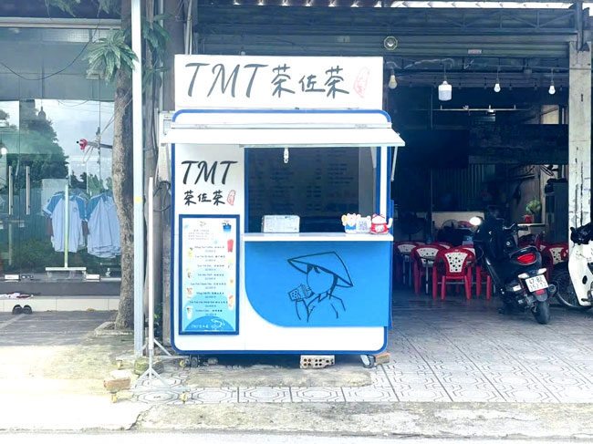 Nhượng quyền xe đẩy b&aacute;n tr&agrave; sữa