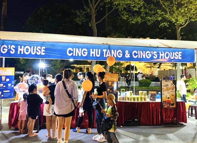 Tr&agrave; sữa Cing Hu Tang