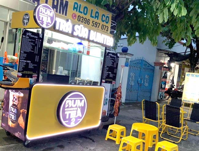 Tr&agrave; sữa Bumba Tea