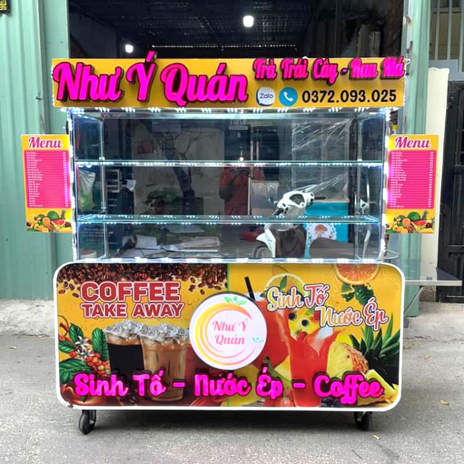 Đ&egrave;n LED v&agrave; chữ nổi h&uacute;t kh&aacute;ch