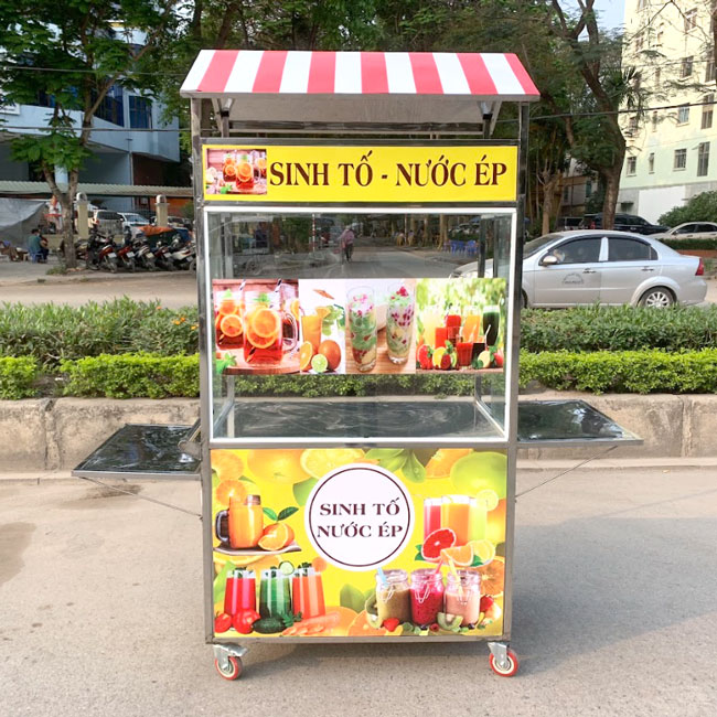 Thiết kế xe sinh tố mini mẫu 1