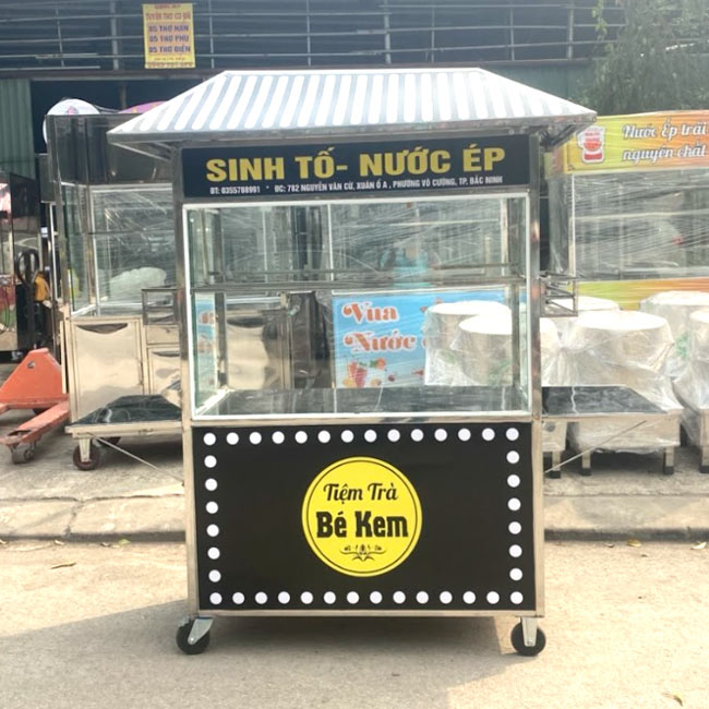 Thiết kế xe sinh tố mini mẫu 2