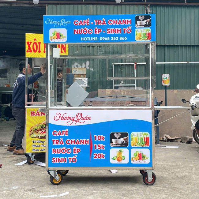 Thiết kế xe sinh tố mini mẫu 3