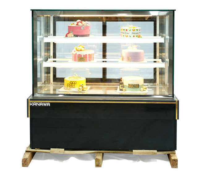 Tủ 1m2 3 tầng kính vuông