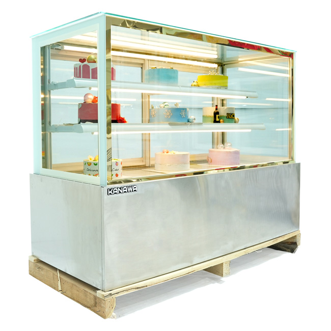 Tủ 1m5 3 tầng kính vuông