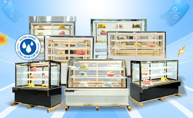 TOP tủ trưng bày bánh kem tốt nhất, đáng lựa chọn nhất