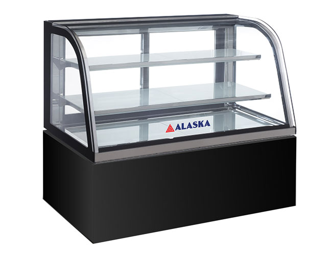 Tủ trưng b&agrave;y b&aacute;nh kem Alaska