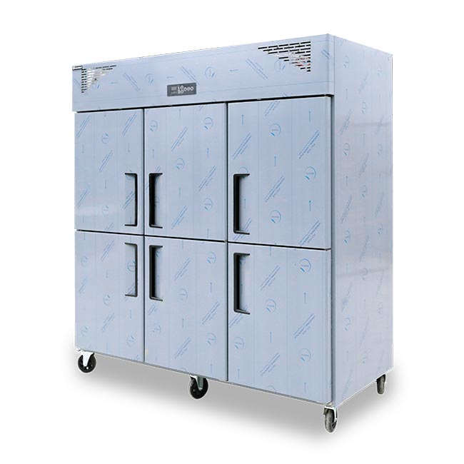 Tủ đông đứng 6 cánh 1600L HR16CFL (làm lạnh quạt gió)