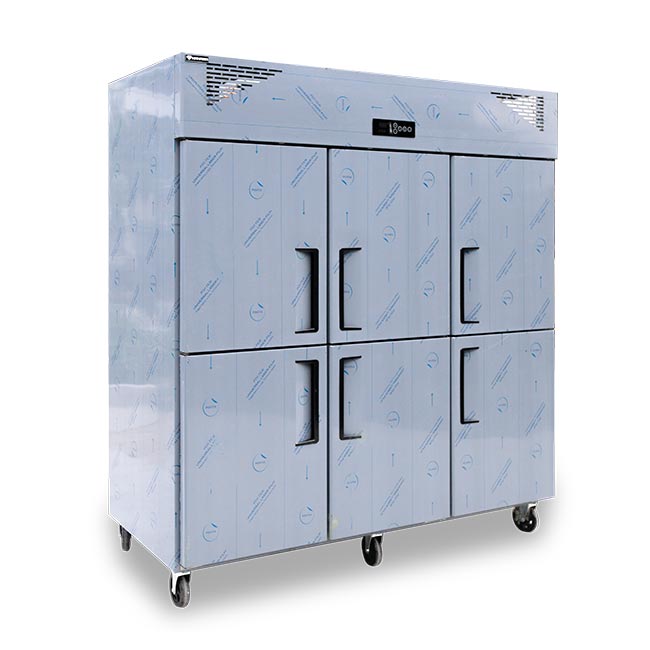 Tủ đông đứng 6 cánh 1600L HR16CFL (làm lạnh quạt gió)