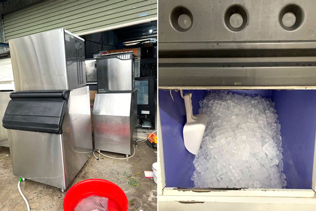 M&aacute;y cũ, kh&ocirc;ng đảm bảo an to&agrave;n vệ sinh