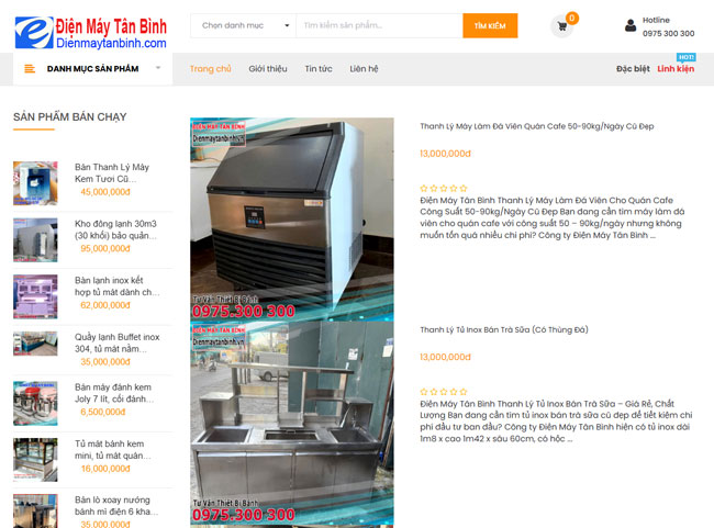 Điện m&aacute;y T&acirc;n B&igrave;nh