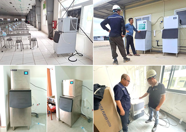 M&aacute;y l&agrave;m đ&aacute; vi&ecirc;n mới chất lượng