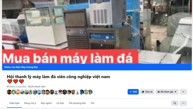 Hội nh&oacute;m thanh l&yacute; m&aacute;y l&agrave;m đ&aacute; vi&ecirc;n