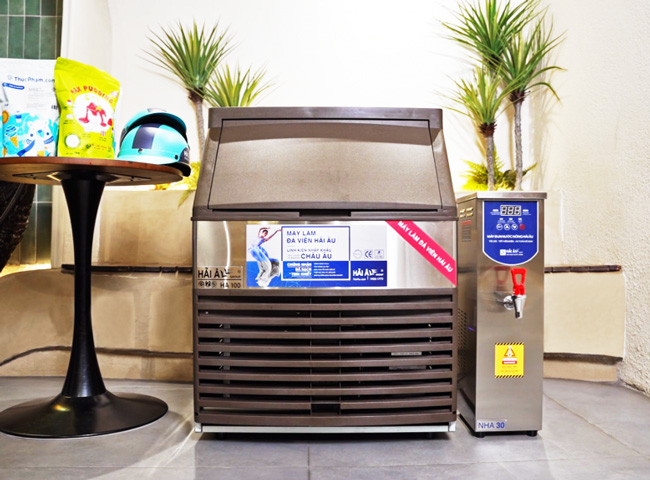 M&aacute;y l&agrave;m đ&aacute; vi&ecirc;n tại Điện m&aacute;y Hải &Acirc;u