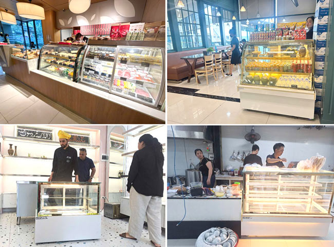 Tủ bảo quản b&aacute;nh kem Kanawa