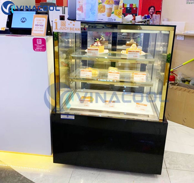 Tủ trưng b&agrave;y b&aacute;nh kem Vinacool