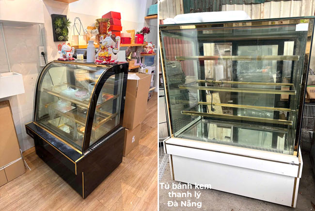Tủ trưng bày bánh kem thanh lý tại Đà Nẵng