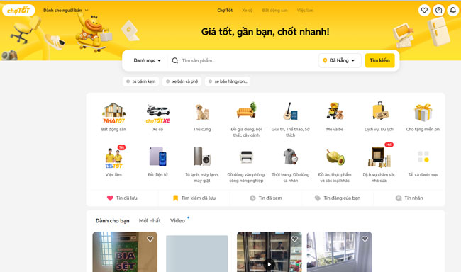 Website Chợ TỐT