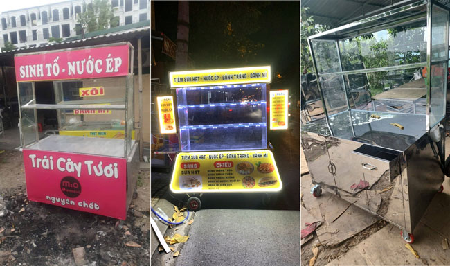 Xe nước &eacute;p tr&aacute;i c&acirc;y thanh l&yacute;