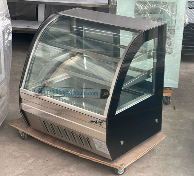 Tủ trưng b&agrave;y b&aacute;nh kem Snow Village