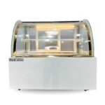 Tủ bánh kem để bàn 90cm kính cong 2 tầng TBK2T-0.9BC