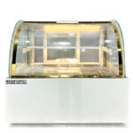 Tủ bánh kem để bàn 90cm kính cong 2 tầng TBK2T-0.9BC