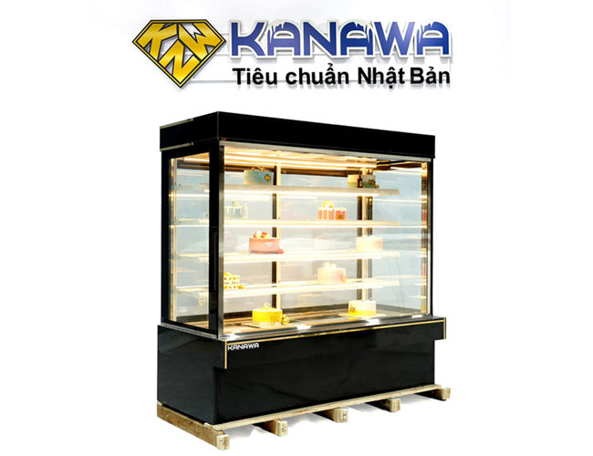 Tủ bảo quản b&aacute;nh kem 5 tầng 1m8