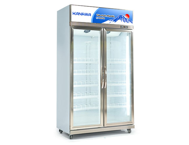 Tủ trưng b&agrave;y b&aacute;nh kem 2 c&aacute;nh 2CM