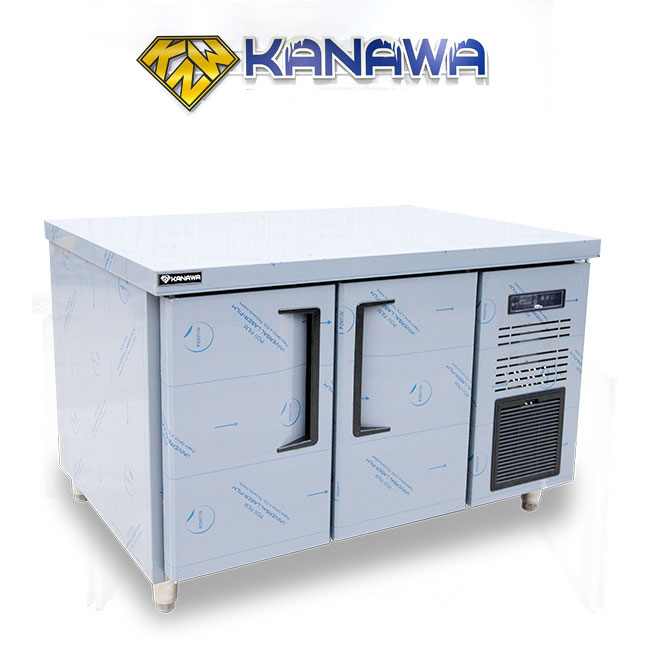Tủ đông bàn chặt 1m2 250L làm lạnh quạt gió HR12GZB- Đ760