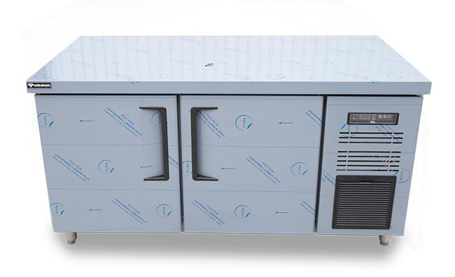 Tủ đ&ocirc;ng b&agrave;n chặt 1m5 HR15GZB- Đ760