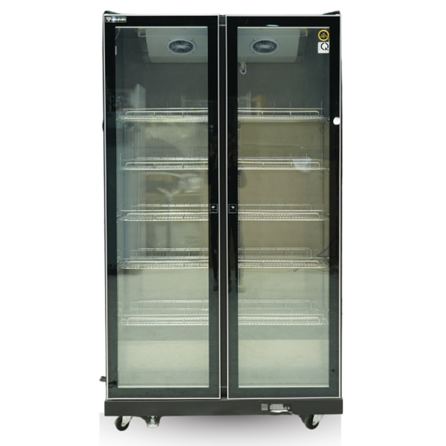 Tủ mát 2 cánh đen HR1180PJ 1000L