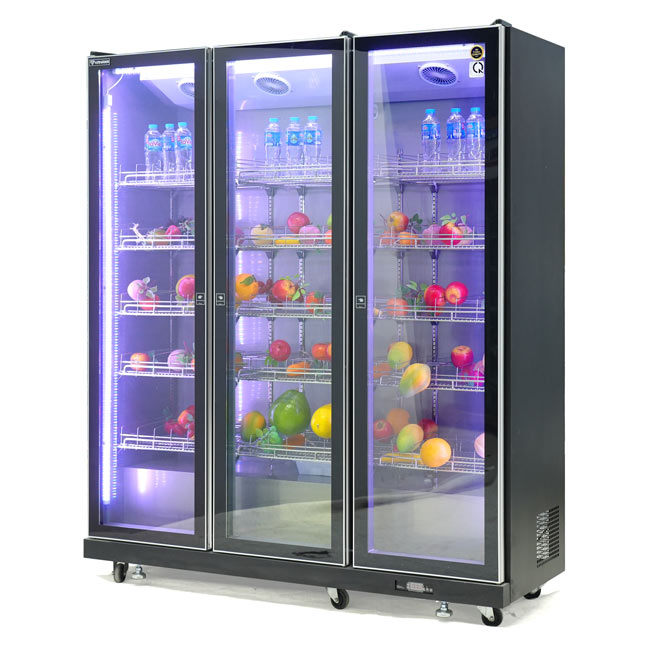 Tủ mát 3 cánh đen HR1860PJ 1600L