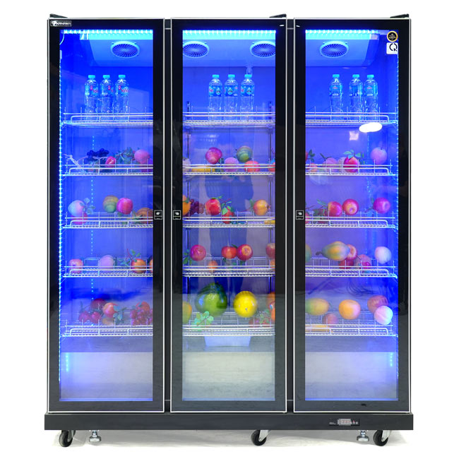 Tủ mát 3 cánh đen HR1860PJ 1600L