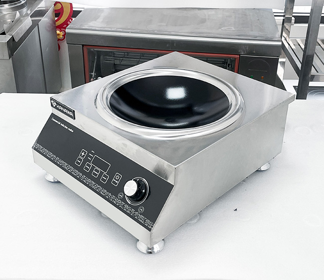 Bảng điều khiển bếp từ công nghiệp 5000W mặt lõm TML06