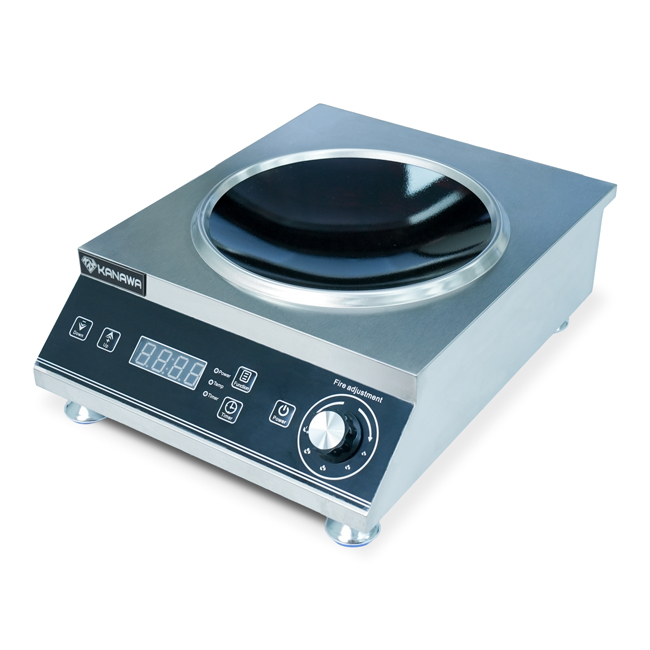 Bếp từ công nghiệp 3500W mặt lõm TML04