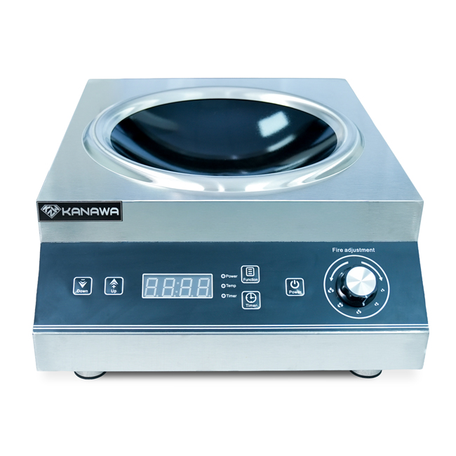 Bếp từ công nghiệp 5000W mặt lõm TML06