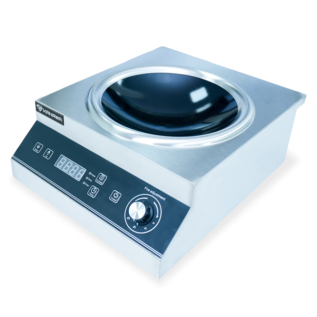 Bếp từ công nghiệp 5000W mặt lõm TML06