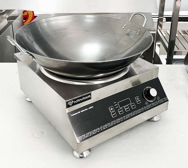 Bếp từ công nghiệp 5000W mặt lõm TML06