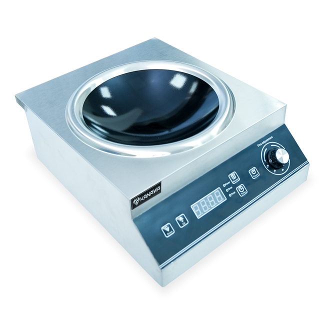 Bếp từ công nghiệp 5000W mặt lõm TML06