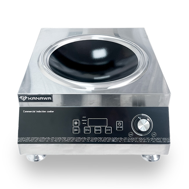Bếp từ công nghiệp 5000W mặt lõm TML06