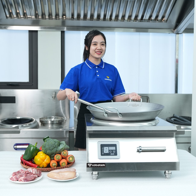 Bếp từ 8000W mặt l&otilde;m TML08