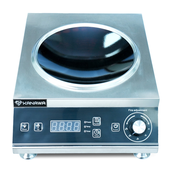 Bếp từ công nghiệp 3500W mặt lõm TML04